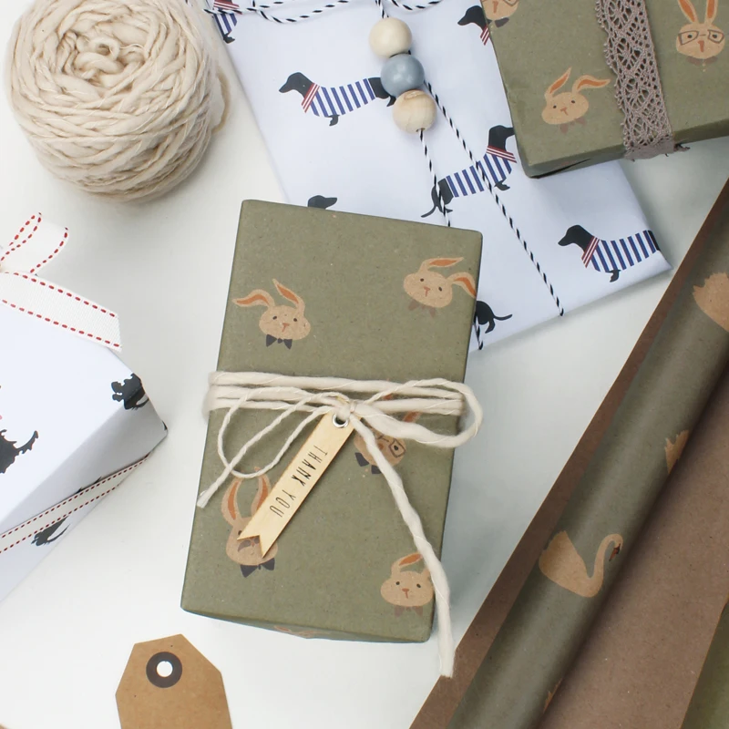 
Waterproof bouquet flower gift wrapping paper kraft wrapping paper 