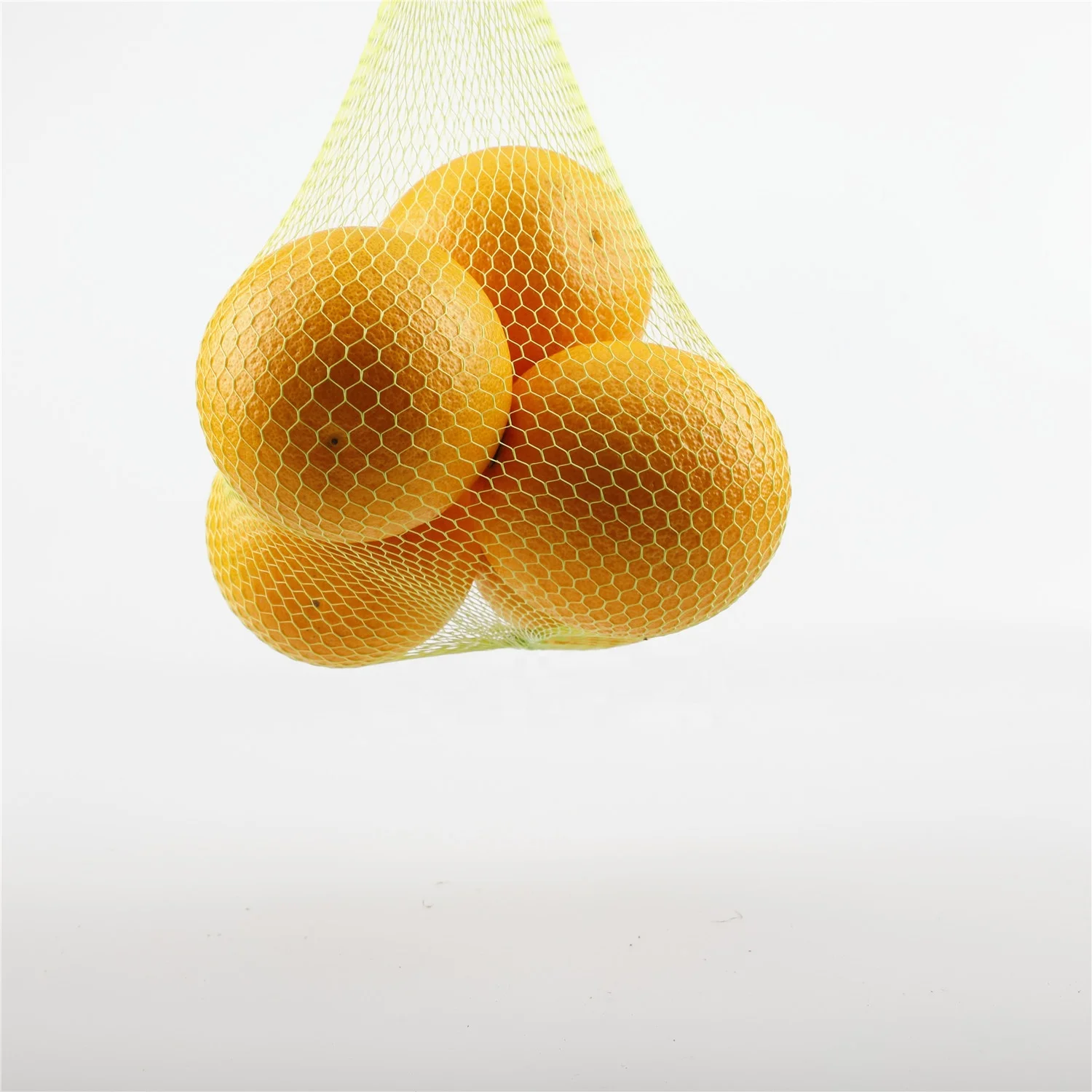 
100% Orange Degradable & Compostable Cornstarch Protection Netting Bag DAB-3-24 fruit and vegetable packaging nets 