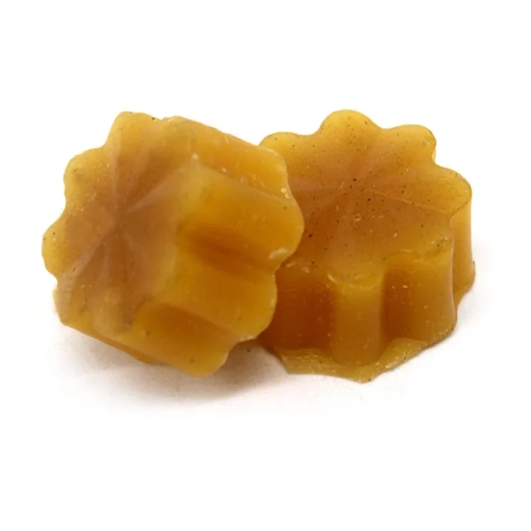 Natural yellow beeswax for leather polishing waxing