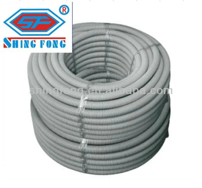 PVC Tube Cable Conduit Pipe PVC Corrugated Pipe Bahrain Flexible Pipe