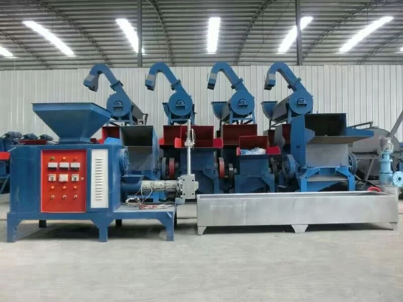 Plastic Recycled Granule Machine plastic pellet  making machine waste plastic extruder