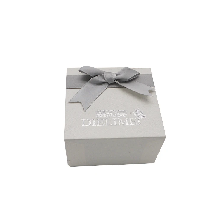 2019 Best Seller Factory Wholesale Retail Fine Quality Cardboard Gift Jewelry Packaging Boxes White Paper Jewellery Ring Box