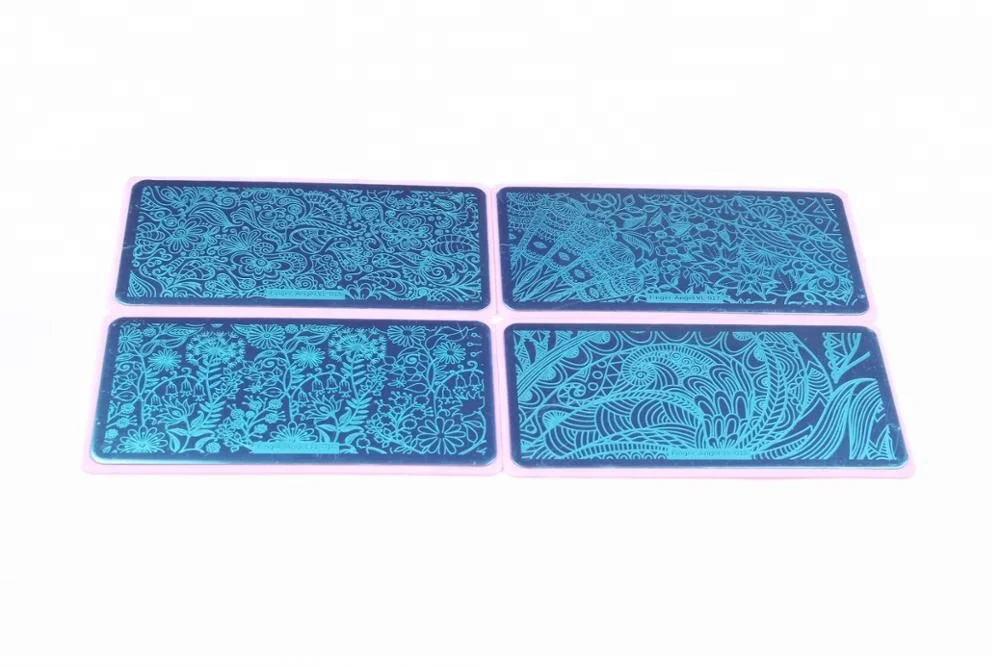 Summer New Design Cute Nail Stamping Plate Nail Art Tool