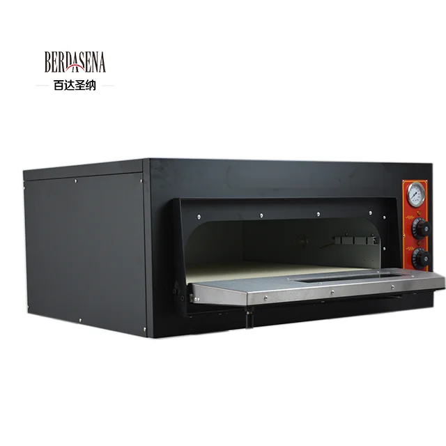 
Stainless Steel Baking Oven Commercial Electric Pizza Oven With One Deck 