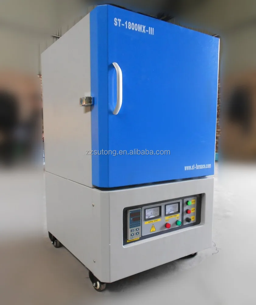 200x200x300mm 12L 1800C ceramic heating chamber furnace for preheating