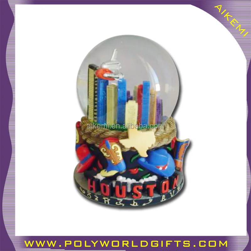 2015 well selling high quality souvenir resin snow globe,home decoration souvenir resin water globe,artifical resin snow ball