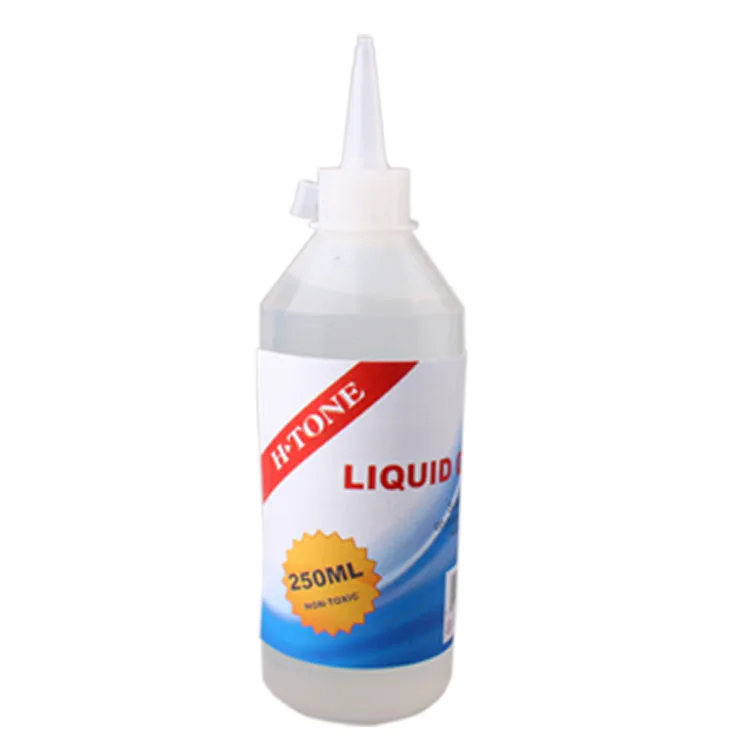 
Custom Silicone liquid glue stick craft stationery school water glue for paper 30/60/100/200/250ml Clear liquid gule for slime 