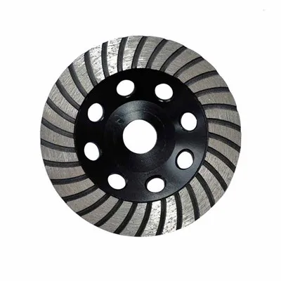 Concrete and Stone Polish Segmented Turbo Double Row Diamond Cup Grinding Wheel