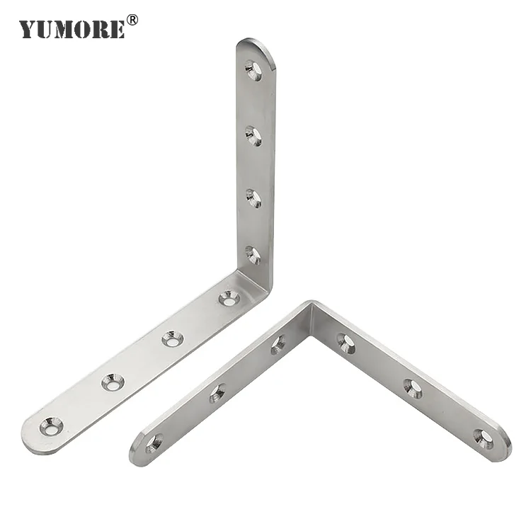 Wholesaler stamping outdoor mounting bracket stainless steel angle different types of metal brackets