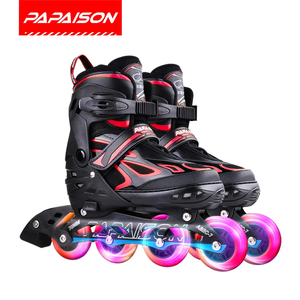 Cheap price children flashing roller skate with led lights