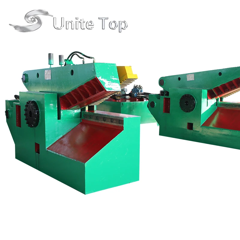 Cutting and customized guillotine shearing scrap metal shear