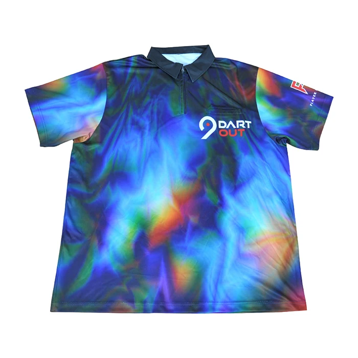 
Custom Made Bowling Shirts POLO Dart Jerseys With 100% Polyester 