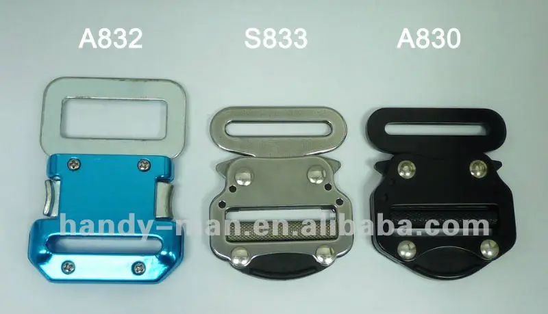 Parachute Aluminum auto quick Release Buckle