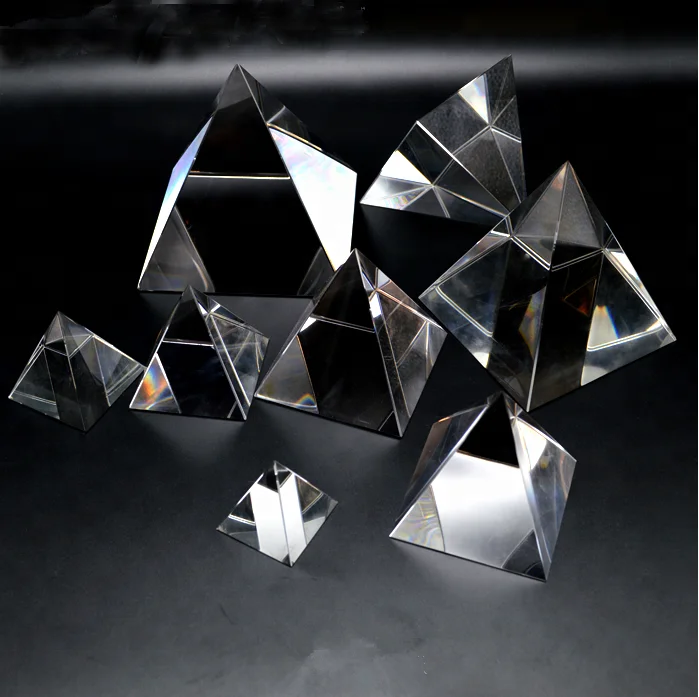 high quality crystal sing egypt crystal clear quartz crystal pyramid prism