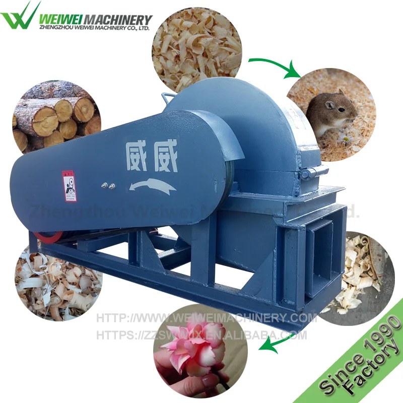 Weiwei woodworking machine Chinese fir wood shavings for bedding down the livestock