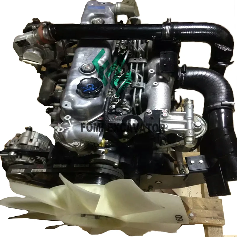 Genuine New Excavator complete engine for 4d34,  4D34 E313B Complete Engine Assy 4d34 engine for sale