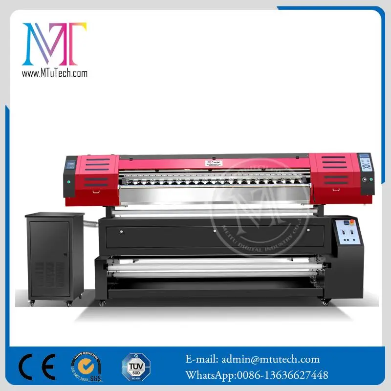 Digital Textile Printer Manufacturer Polyester Direct to Fabric Dye Sublimation Printer for Home Textile
