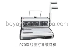 Сертификация CE, BOYA, профессиональная фабрика, ПЭТ, ПВХ, одиночная проволочная катушка, переплетная машина