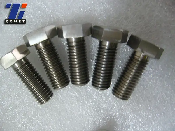 Hex head titanium bolts and nuts M14 DIN912 Grade2 titanium screws best price