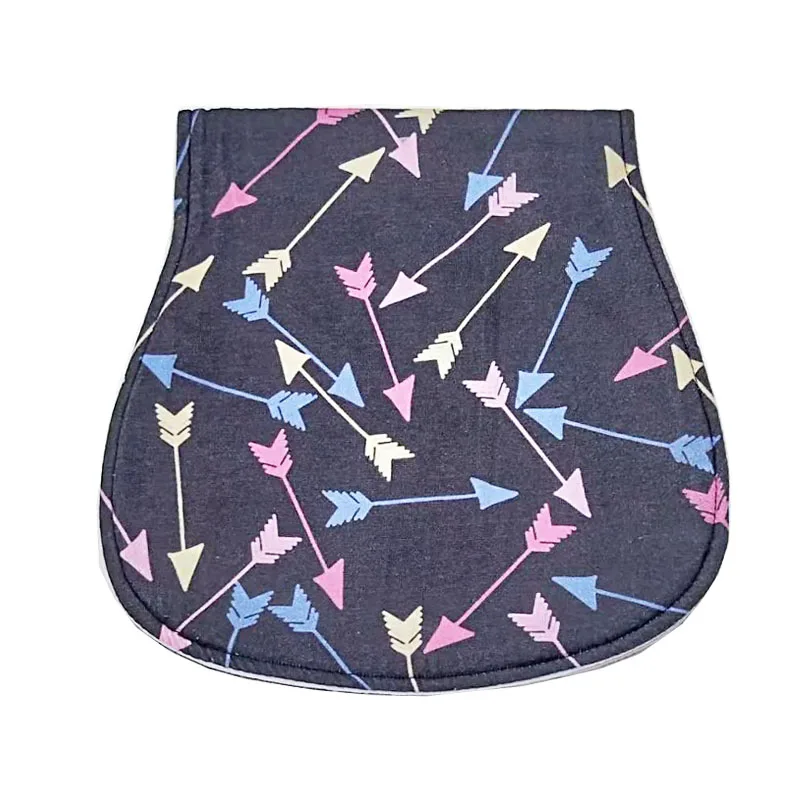 
Factory wholesale new design soft waterproof organic cotton Baby burp and bibs cloth 