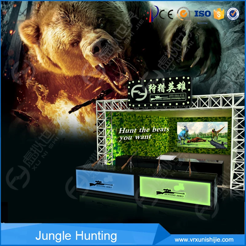 Earn Money VR Multiplayer Shooting Games Ps4 VR Hunting Games 3D Laser VR Shooting Simulator