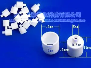 1.5 мл лаборатория фарфор глинозема тигель для продажи