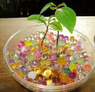 Growing Colorful Crystal Soil Aqua home decor Vase filler Water Gel Beads Ball for  Toy Gun p0lants