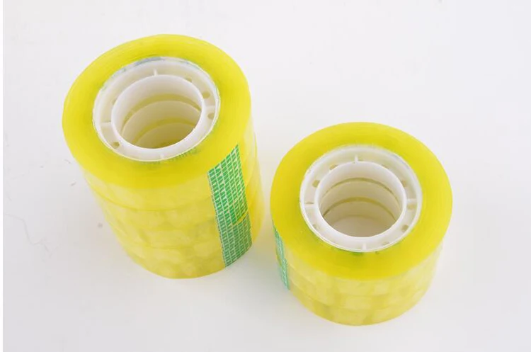 6 Rolls / Pack Home Office School Use Stationery Transparent Adhesive Tape