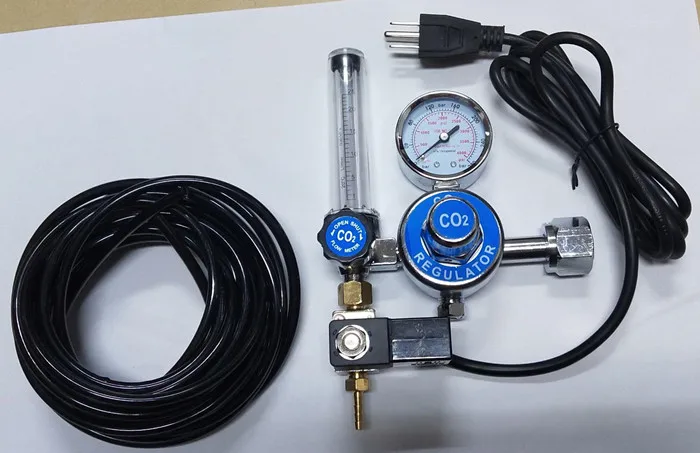 With 21 years experience pipe co2 regulator aquarium with  solenoid valve