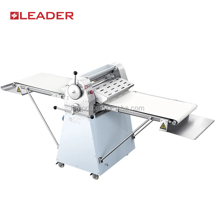 
home use bakery electric automatic pizza croissant dough sheeter cutter machine 