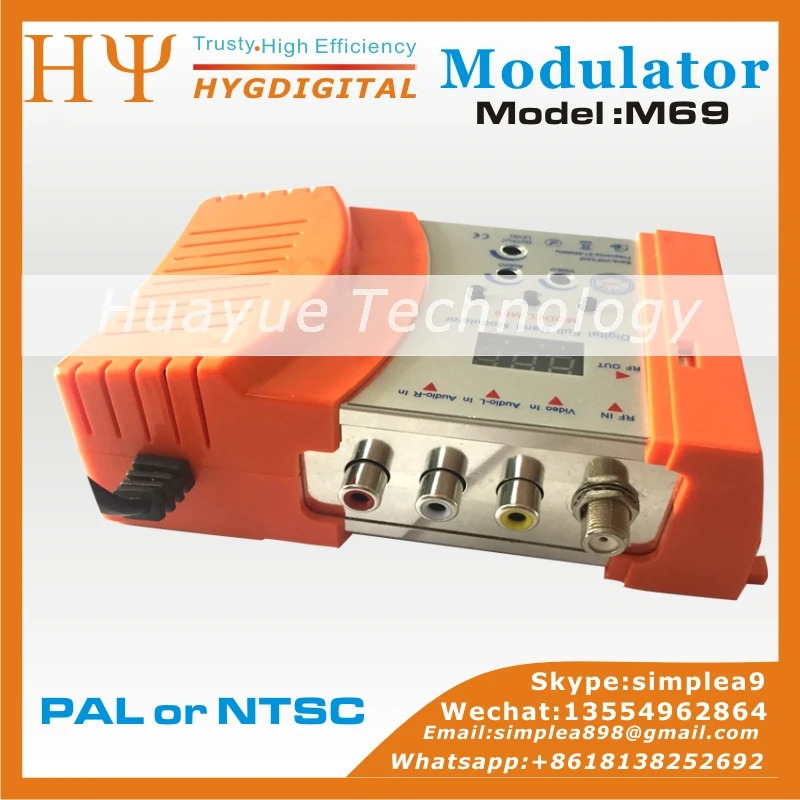 Full band Digital RF Modulator M69 Modulator