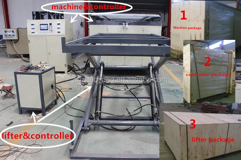 PVB/EVA laminated glass furnace