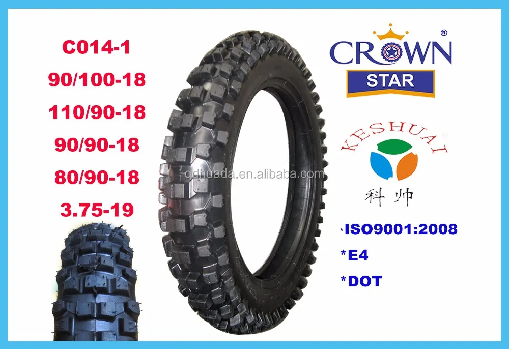 Top sale 90/100-18 Motorbike tyre Off road Motocross Tyres