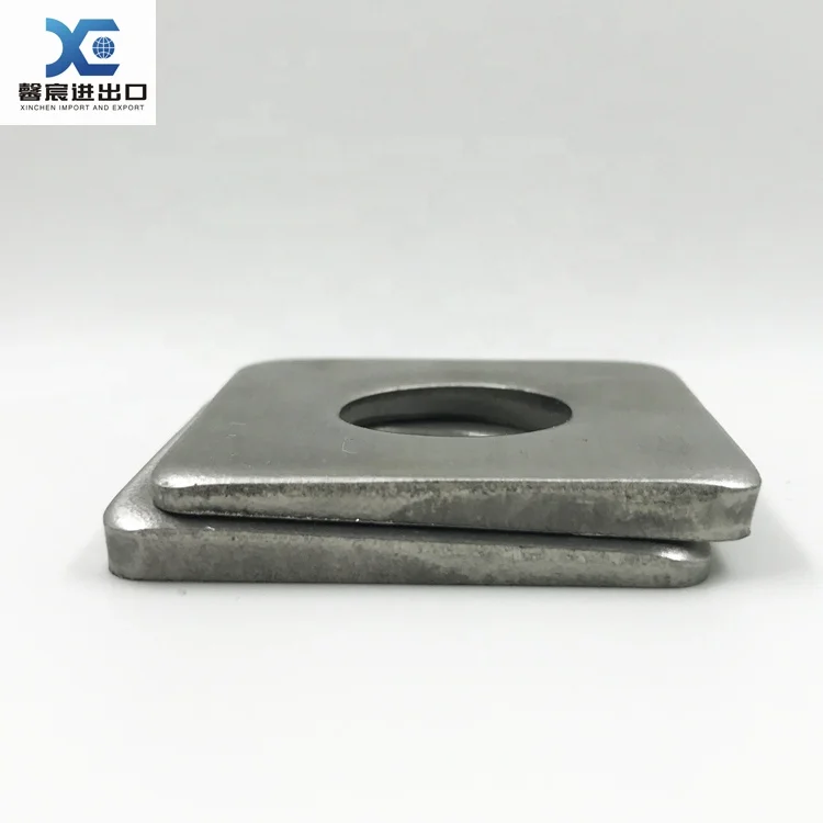 Square Taper Washers A2 or A4 Stainless Steel Din 434 & 435 Sizes M8 up to