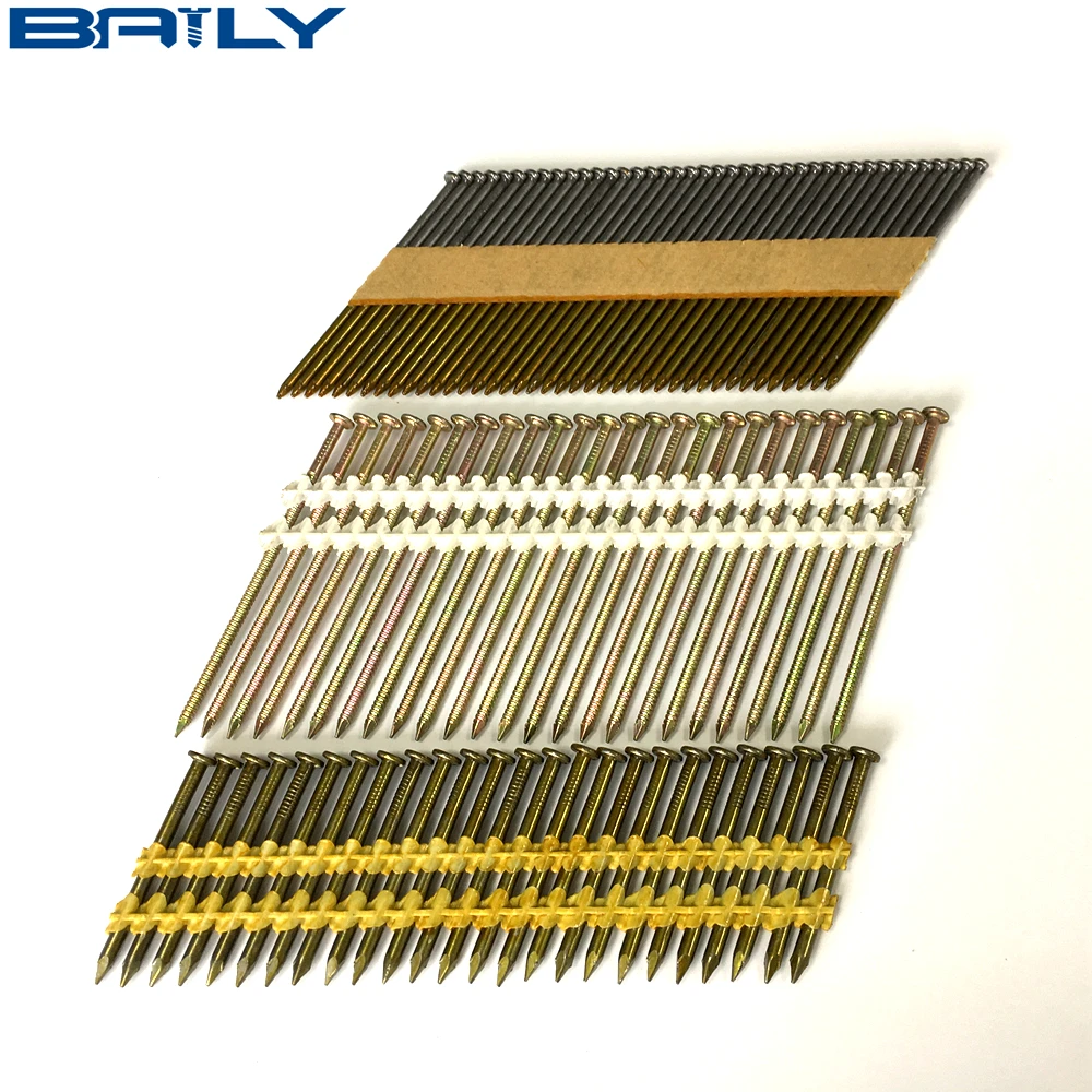 
High quality and cheap price Pneumatic Framing Nailer for 21 Degree Plastic Strip Nails 