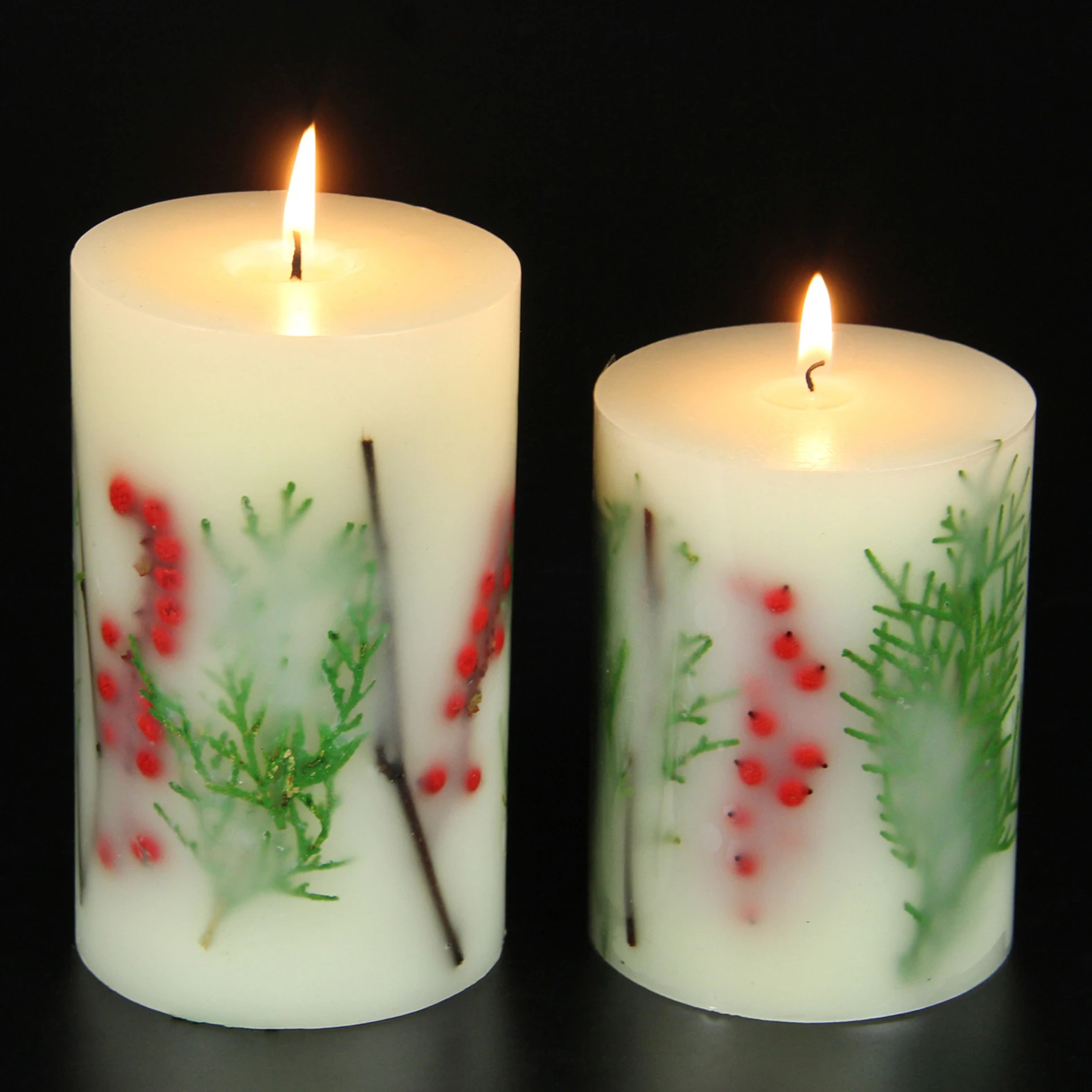 
maple leaf branch decorative luxury candle for sale home decor 