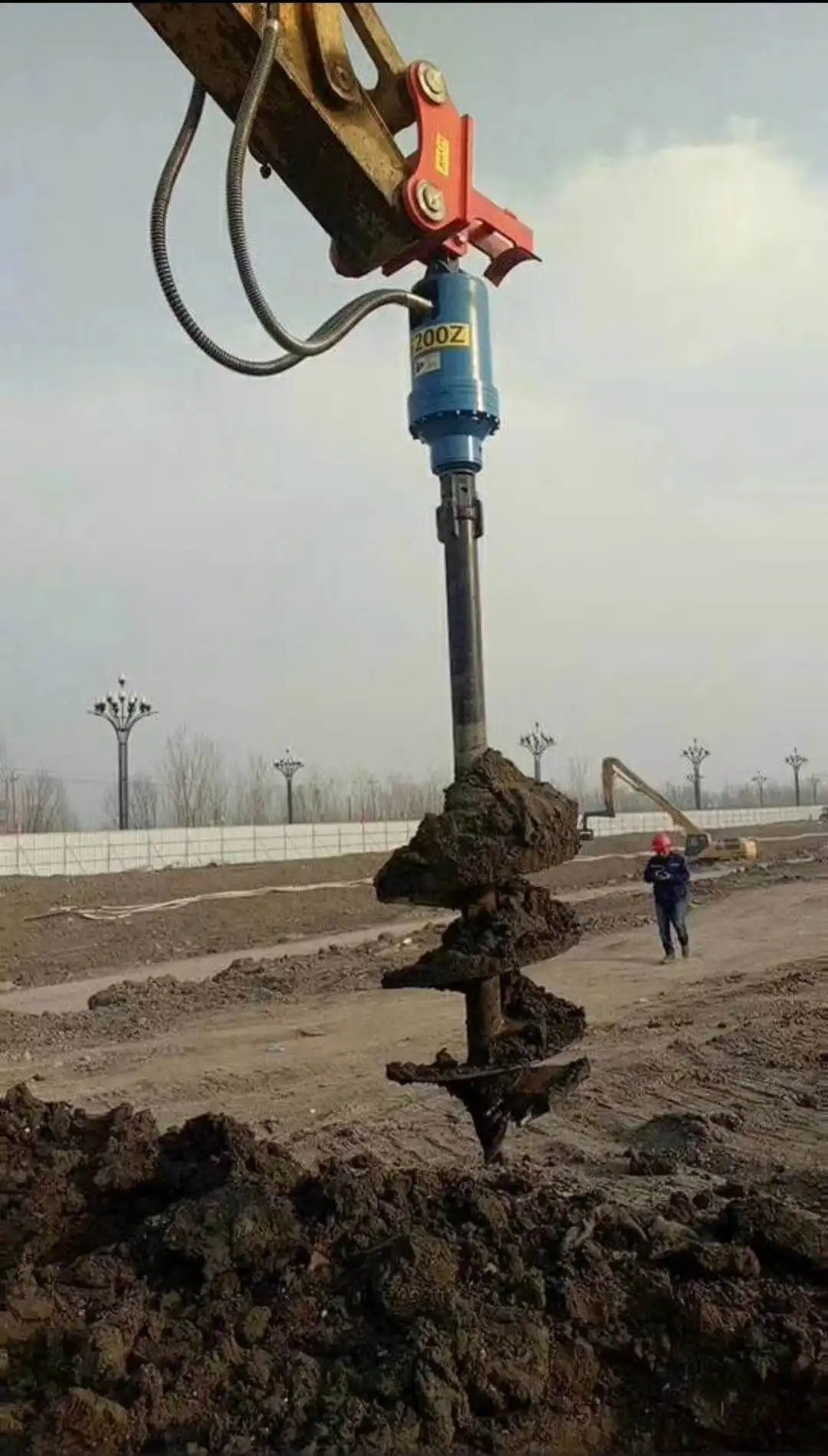 
CFA continous flight,auger bit for drilling/pilling 