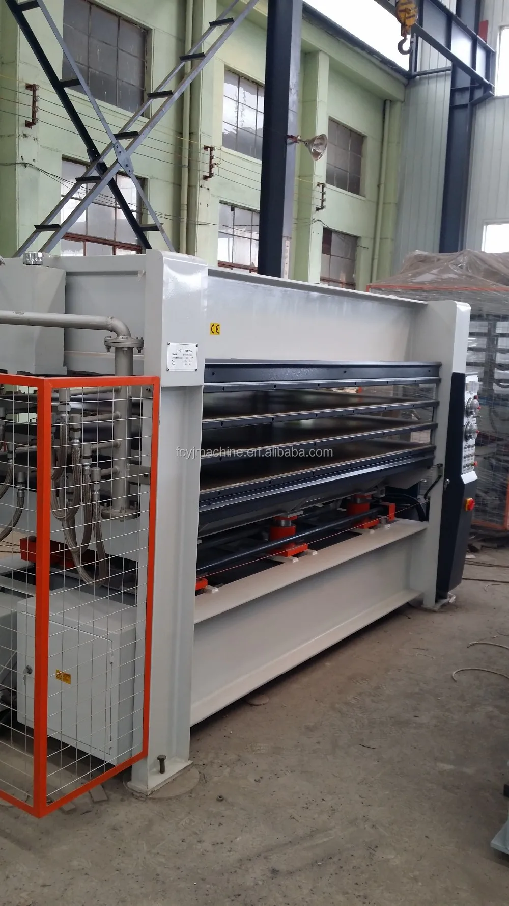 120ton hydraulic hot press machine / heated platen press