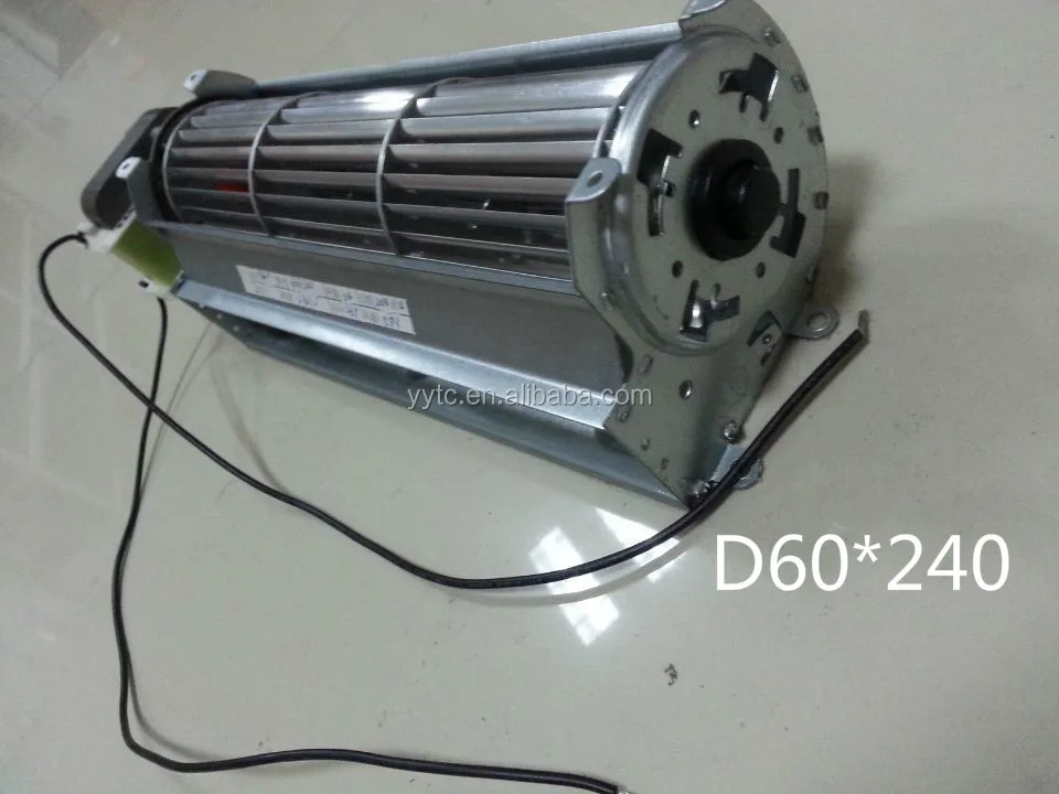 Good quality tangential fan for fireplace used
