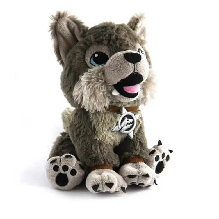 Customize Lifelike Realistic Plush Big Wolf Toy