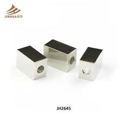 Горячая Распродажа Cuboid круглое отверстие из цинкового сплава под заказ сумочка шляпа шнур конец