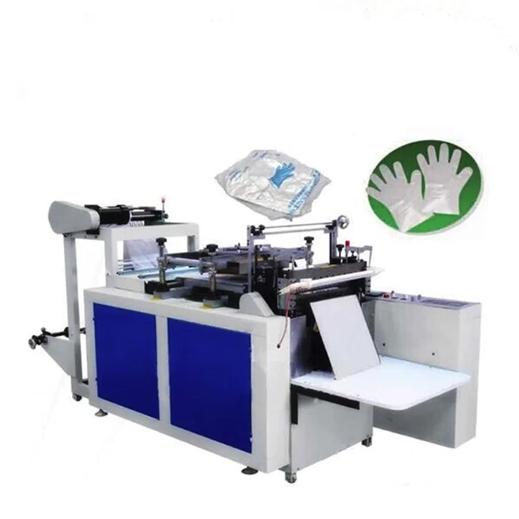 Factory Price Disposable Polyethylene Plastic Film Glove Making Machine