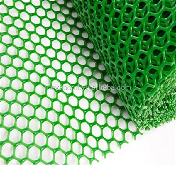 HDPE/ POLY plastic flat wire mesh/plastic plain netting for poultry
