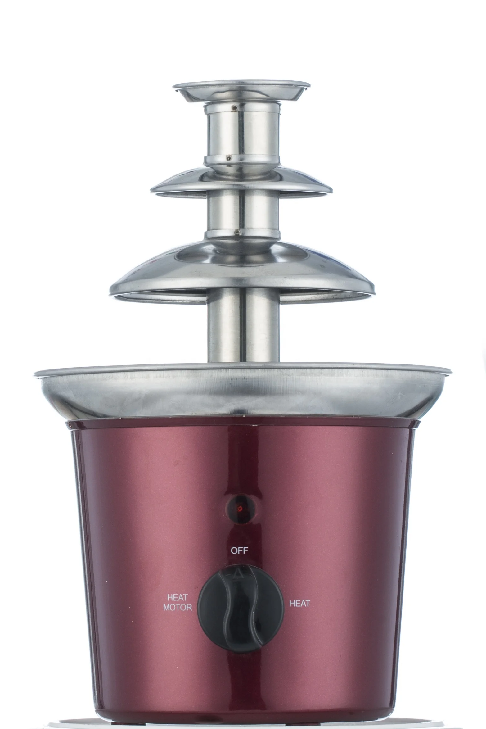 Factory Direct New style  chocolate fondue fountain 3 layers electric chocolate melting machine sweet  fountain