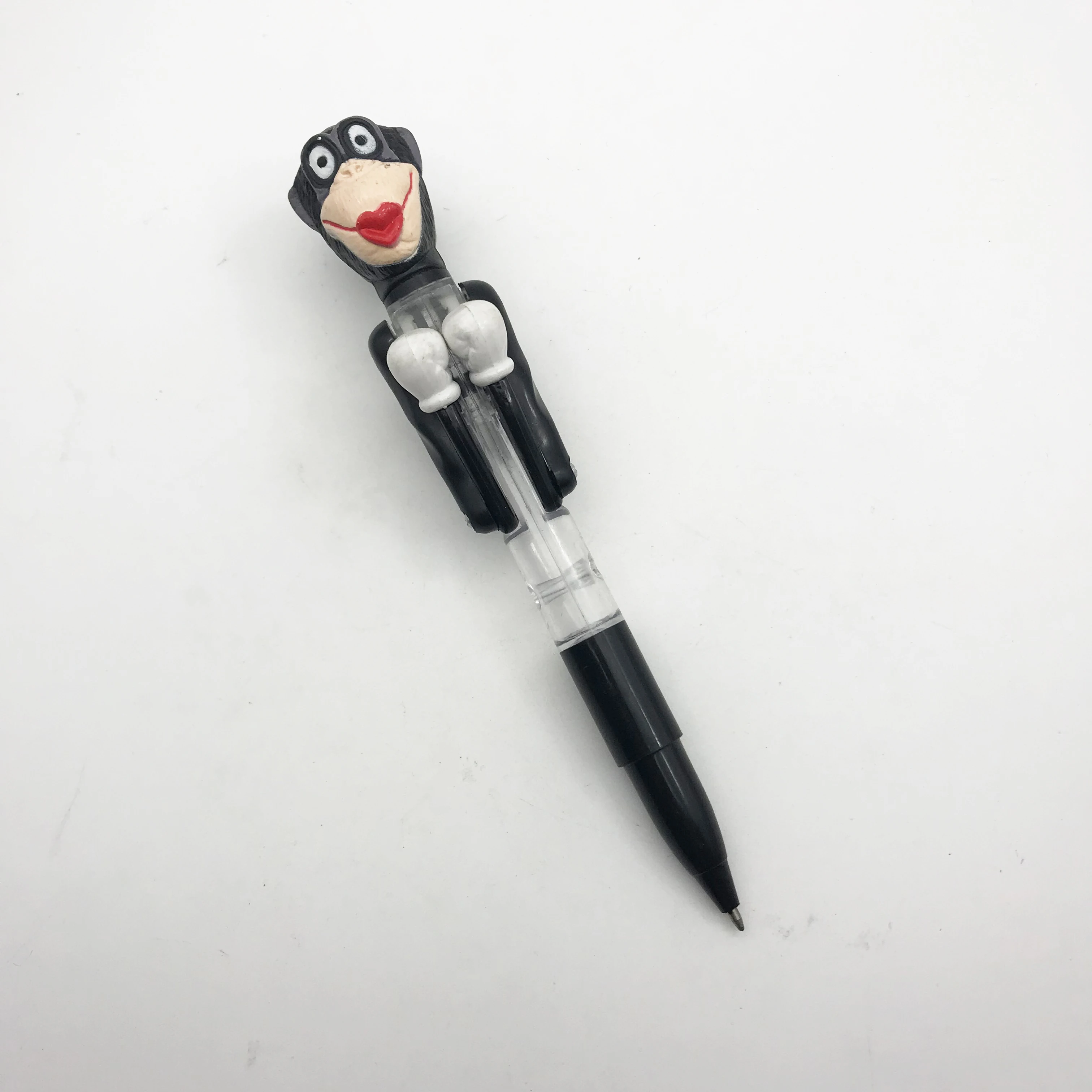 New products Ballpoint pen with LED light,orangutan boxing pen for souvenirs gifts