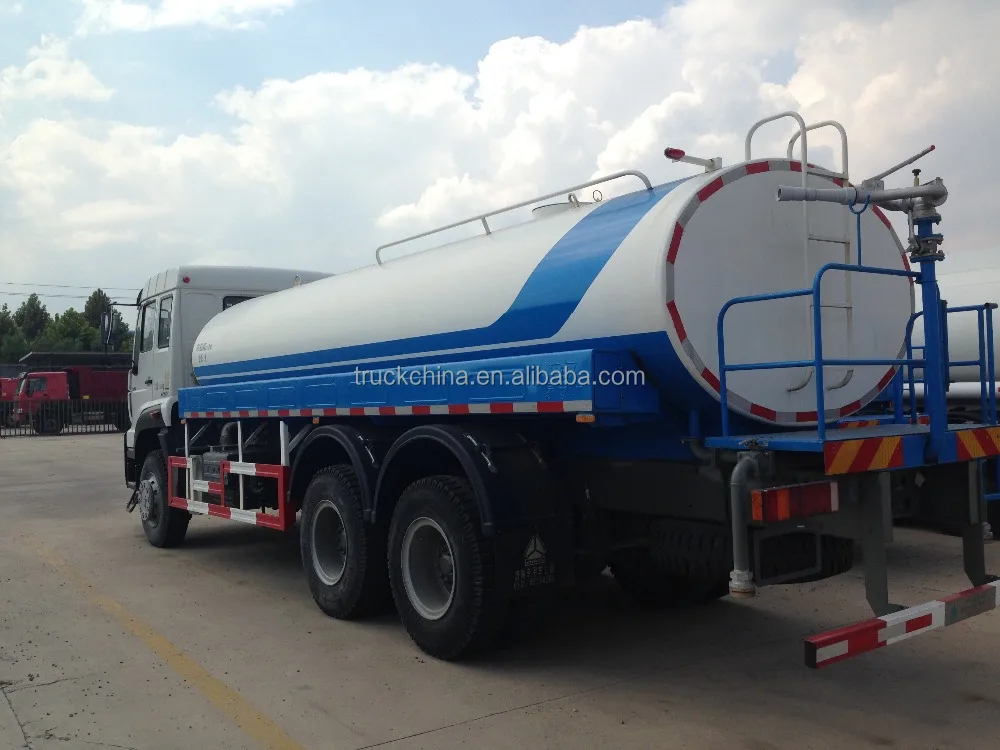 Sinotruk Tank Truck Water Tanker Truck 20000 Liters 6x4 5000 Gallon Diesel 1000-1500nm 251 - 350hp 4600+1350mm 200-300L 21 - 30T
