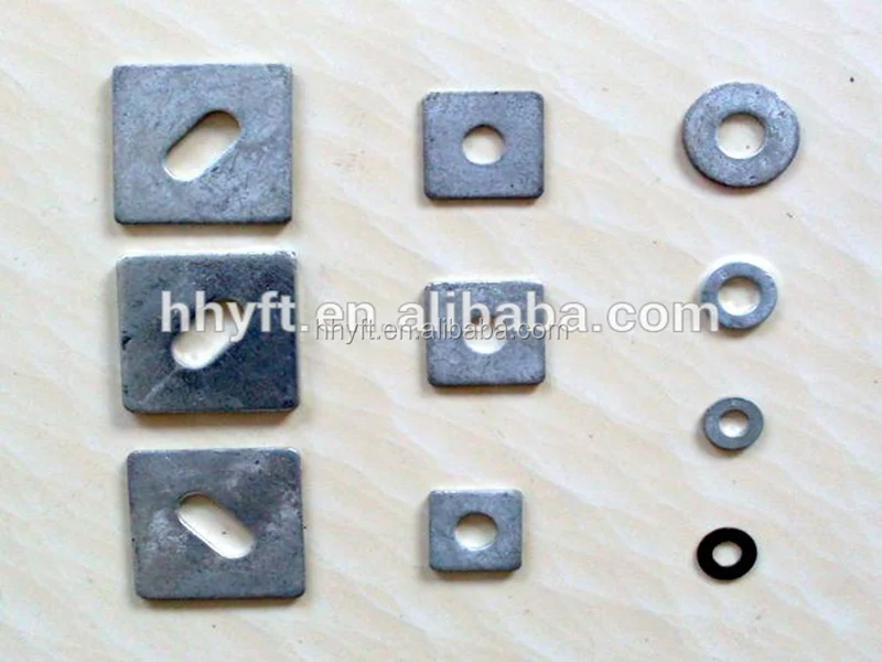 
high quality washers Square Flat Washer china supplier on hot sale 