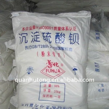 
BaSO4 precipitated barium sulfate 