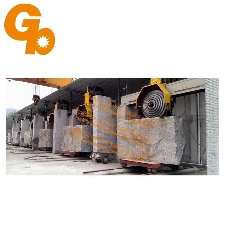 
Multi Blade Stone Cutting Machine Quarry Machine Bridge Saw 