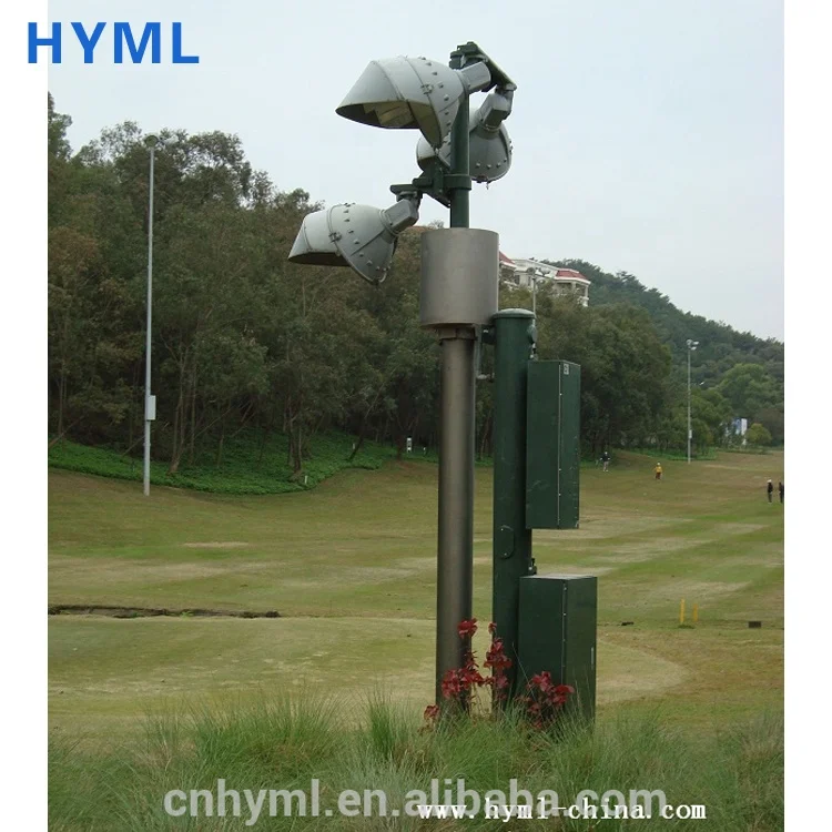 
HYML telescopic mast and Musco Lighting 